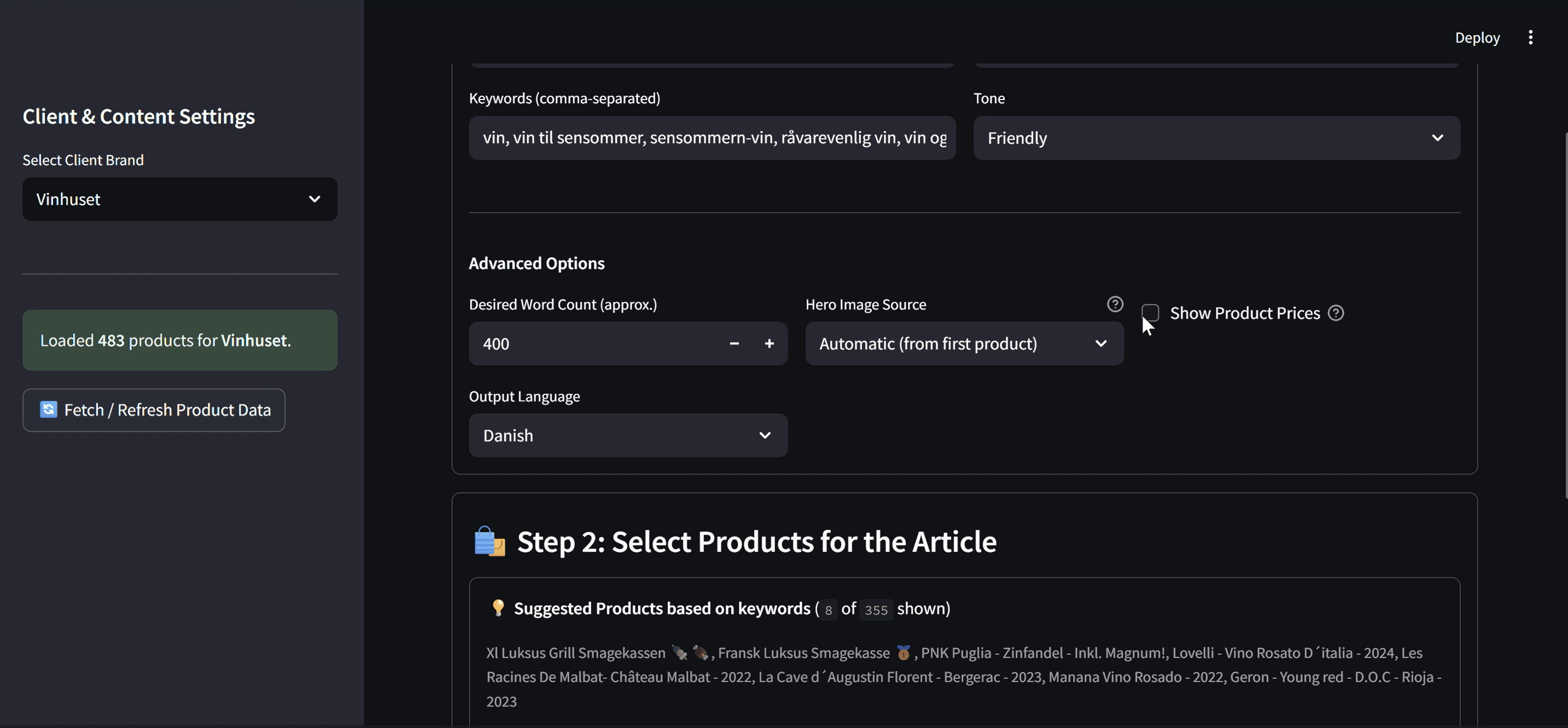 SEO Content Automation Studio